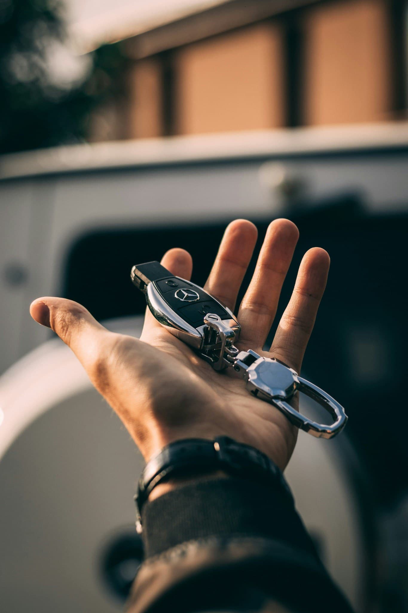 Vehicle keys ready for a personal appointment